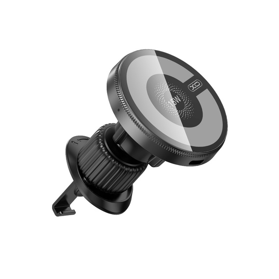 XO Uchwyt Samochodowy CX025 magnetyczny 15W, do kratki – czarny