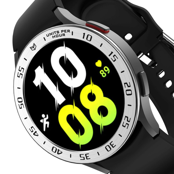 Nakładka Bezel Ring do Samsung Galaxy Watch 5 40MM, Srebrna