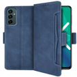 Etui z klapką do Samsung Galaxy M23 5G / M13, Card Slot, niebieskie