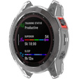 Etui silikonowe do Garmin Fenix 7, Przezroczysty