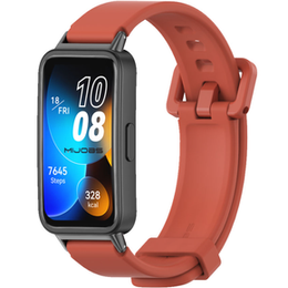 Pasek Silikonowy do Huawei Band 8 / Huawei Band 9 / Huawei Band 10, Czerwony