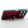 Etui pancerne do Infinix Note 30 5G, CamShield Slide, czerwone