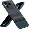 Etui BENKS Kevlar do iPhone 17 Pro, Magnetic Armor Air Aurora 600D 0069, do MagSafe, zielone