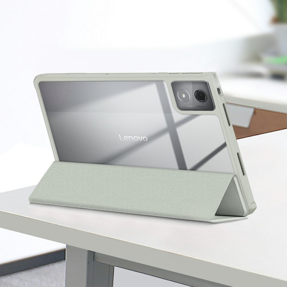Etui do Lenovo Tab K11 Plus, Smartcase Hybrid, z miejscem na rysik, szare