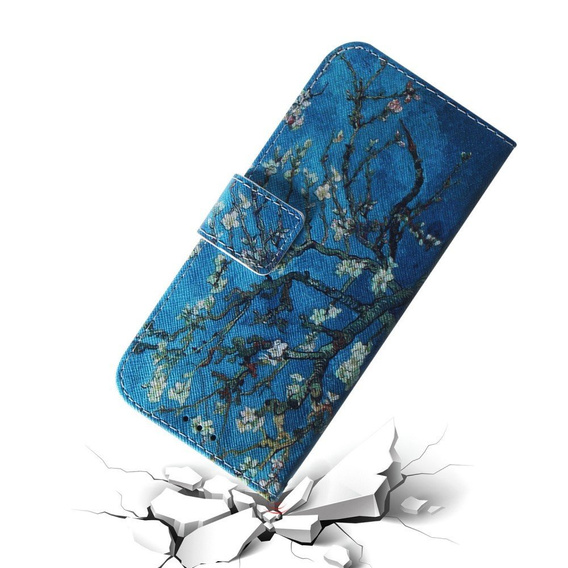 Etui Wallet do Samsung Galaxy A32 5G, Tree with Flowers