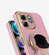 Etui do Infinix Hot 50i 4G, Astronaut, fioletowe