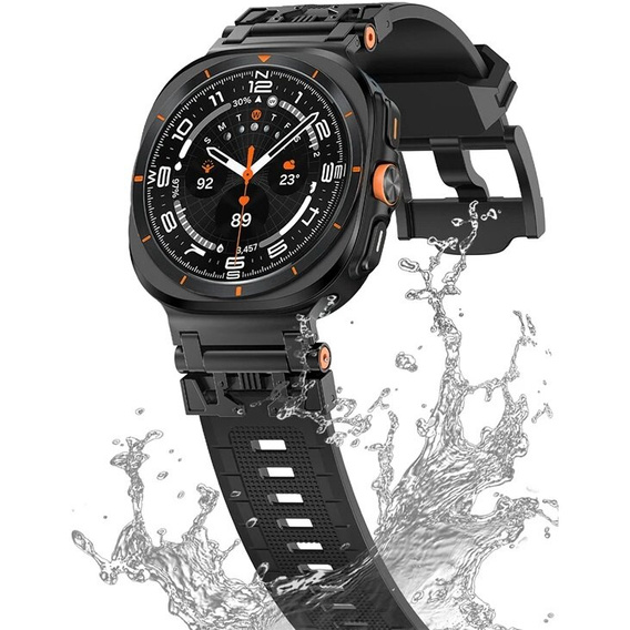 Pasek do Samsung Galaxy Watch Ultra 47mm (2025 / 2024), czarny