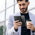 Etui Dux Ducis Stex do Samsung Galaxy Z Fold7 5G z podstawką i szkłem hartowanym