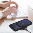 Etui do Samsung Galaxy S24 FE, Shockproof, z folią, czarne