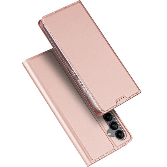 Etui Dux Ducis do Samsung Galaxy A34 5G, Skinpro, różowe rose gold