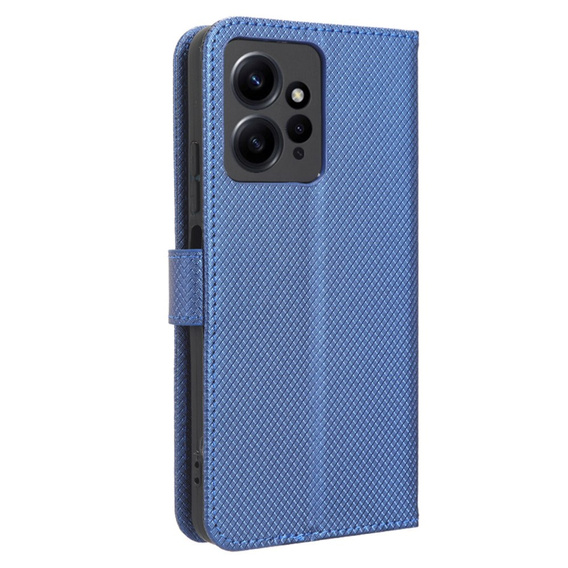 Etui z klapką do Xiaomi Redmi Note 12 4G, Wallet Smart Magnet, niebieskie