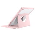 Etui do iPad 10.2" 2021/2020/2019 (9/8/7 gen.), z miejscem na rysik, Obrotowe 360°, Różowe