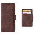 Etui z klapką do Motorola Edge 60 Pro – Card Slot Wallet, brązowy