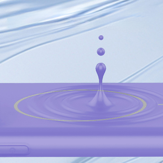 Etui do Samsung Galaxy S25 FE, Silicone Lite, do MagSafe, fioletowe