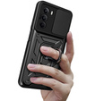 Etui pancerne do Realme C71, CamShield Slide, czarne