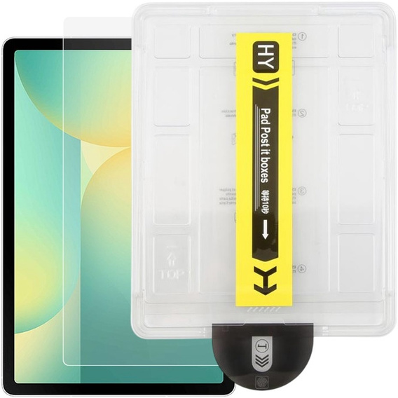 Szkło hartowane 9H z aplikatorem do Samsung Galaxy Tab S10 Lite / S10 FE / S10 / S9 FE / S9 / S8 / S7