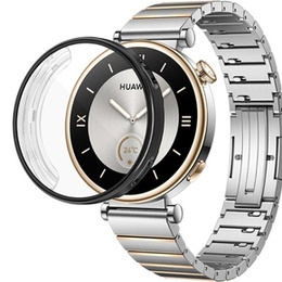 2w1 Etui z Osłoną na ekran do Huawei Watch GT 4 41mm, Czarne