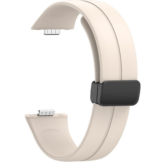 Pasek Silikonowy do Huawei Watch Fit 4 / 4 Pro / 3, Beżowy