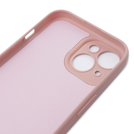Etui do iPhone 15, Silicone Lite, pomarańczowe