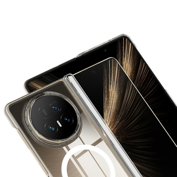 Etui ochronne do Honor Magic V5 5G, z MagSafe, przezroczyste