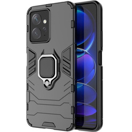 Etui do Xiaomi Redmi Note 12 4G, Kickstand Ring, czarne