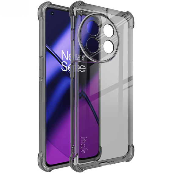 Etui IMAK do OnePlus 11 5G, Dropproof, przezroczyste / czarne