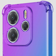 Etui Gradient Dropproof do Xiaomi Redmi Note 14 4G, Fioletowe / niebieskie