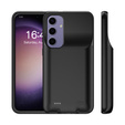 Etui z Baterią 6500mAh do Samsung Galaxy S25, czarne