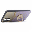Etui Fashion do Oppo A17, fioletowe