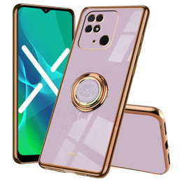 Etui do Xiaomi Redmi 10C, Electro Ring, fioletowe