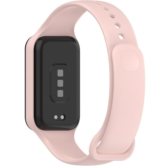 Pasek Silikonowy do Xiaomi Redmi Smart Band 2 / Xiaomi Smart Mi Band 8 Active, Różowy