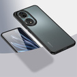 Etui do Honor 90, Fusion Hybrid, przezroczyste z czarną ramką