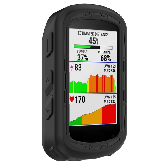 Etui Silikonowe do Garmin Edge 840 / 540, Czarne