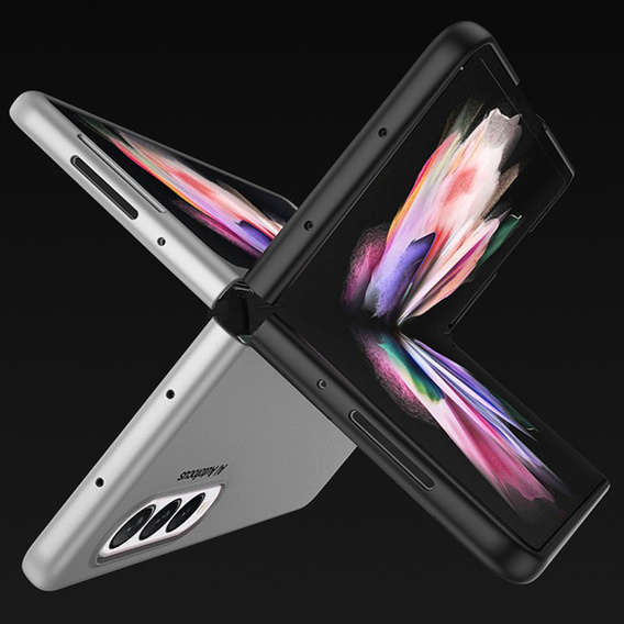 Etui GKK Hard PC do Samsung Galaxy Z Fold3 5G, Silver