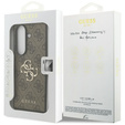 Etui GUESS do Samsung Galaxy Z Fold7, 4G Big Metal Logo, brązowe
