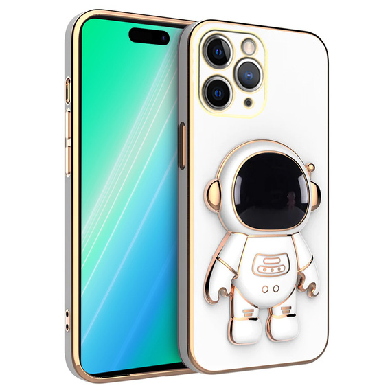 Etui do iPhone 14 Pro, Astronaut, białe