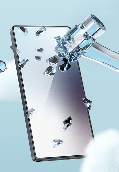 Szkło Hartowane BENKS do Samsung Galaxy S25 Ultra, Ultra Shield HD Glass, czarne