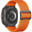 Pasek nylonowy do Samsung Galaxy Watch Ultra 47mm (2025 / 2024), Pomarańczowy