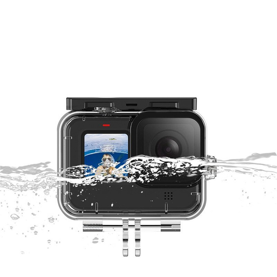 Etui do GoPro Hero 9, Waterproofcase, Clear