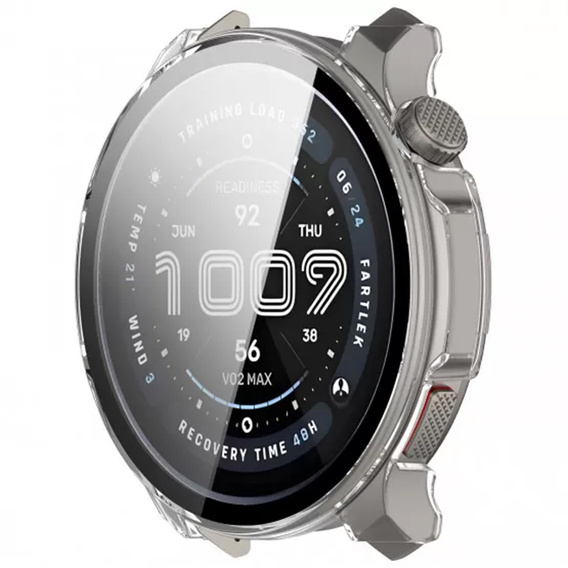 OUTLET 2w1 Etui + Szkło Hartowane do Amazfit Balance 2, Przezroczyste