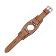 Pasek Skórzany do Apple Watch 1/2/3/4/5/6/7/8/9/10/11/SE Ultra 1/2/3 42/44/45/46/49mm, Brązowy