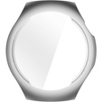 2w1 Etui z Osłoną na ekran do Huawei Watch 5 46mm, Srebrne