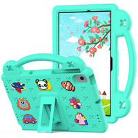 Etui do Lenovo M10 X306 2 Gen /  M10 Plus TB-X606 10.3 / Samsung Tab A 10.1 T510/515 / K10 X6C6, Cute Patterns, z podstawką, Zielone