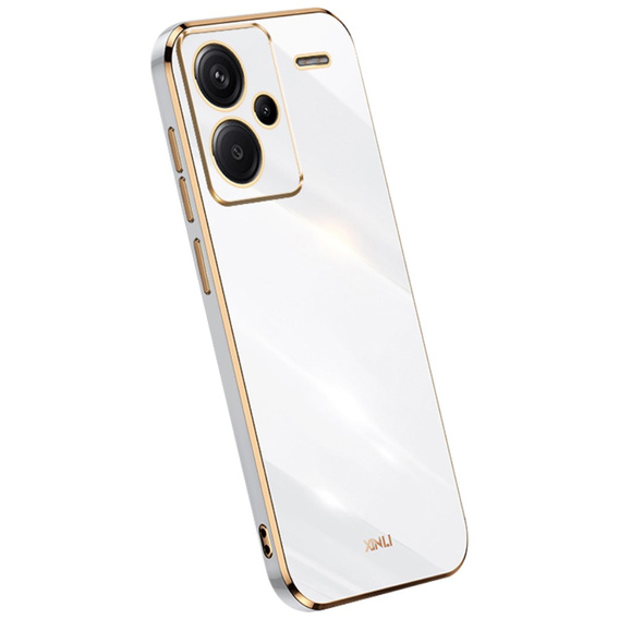 Etui do Xiaomi Redmi Note 13 Pro+, Glamour CamShield, białe