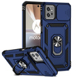 Etui pancerne do Motorola Moto G32, CamShield Slide, niebieskie