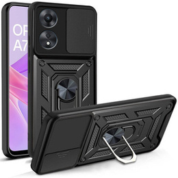 Etui pancerne do Oppo A78 5G, CamShield Slide, czarne