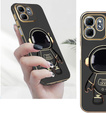 Etui do Infinix Hot 50i 4G, Astronaut, czarne