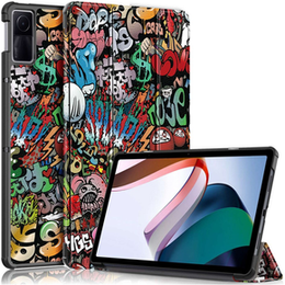 Etui do Xiaomi Redmi Pad 10.6, Trójdzielne z klapką, Graffiti