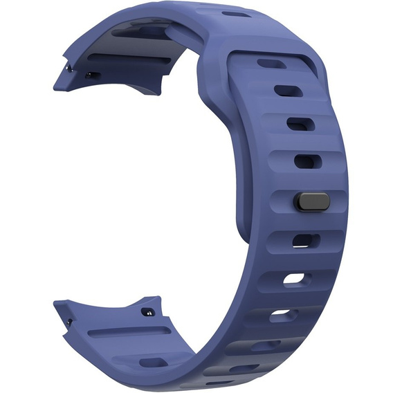 Pasek Silikonowy do Samsung Galaxy Watch 4/5/6/7/FE 40/42/43/44/45/46/47mm, Ciemny Niebieski