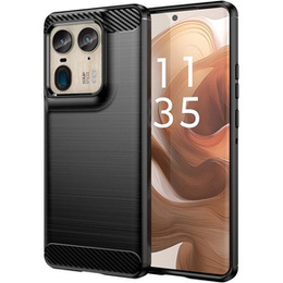 Etui do Motorola Edge 50 Ultra, Carbon, czarne